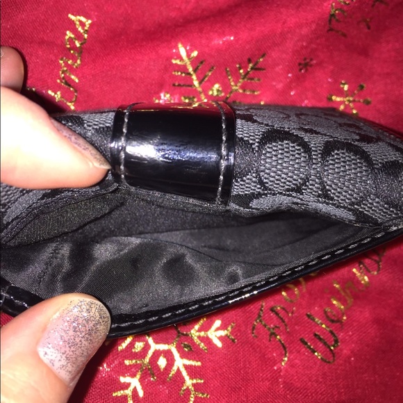 Black Coach wallet - Picture 6 of 6